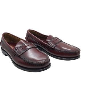 Classic Collection Leather Sole Brown Loafers Men